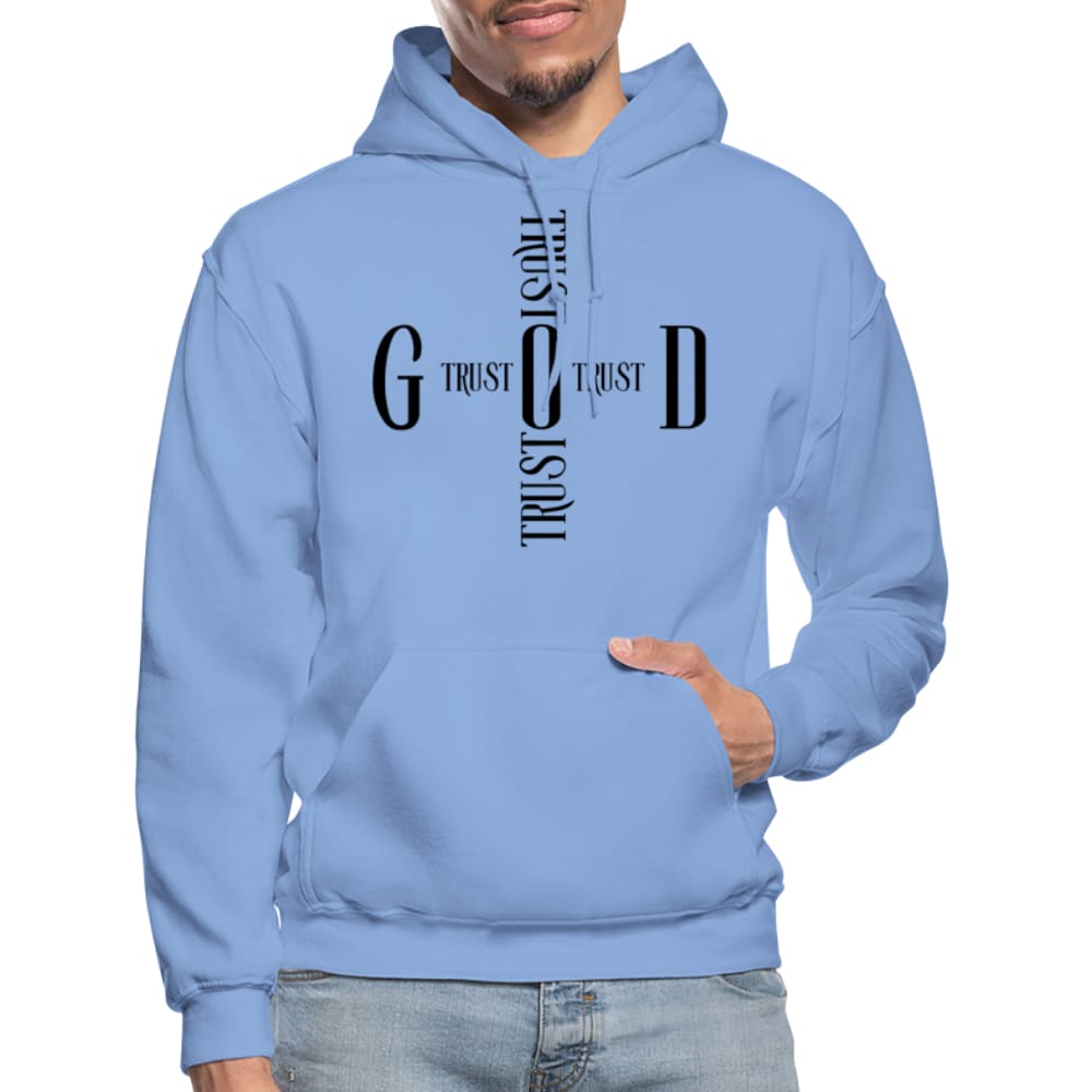 Mens Hoodie / Trust God Sweatshirt - S521545-5