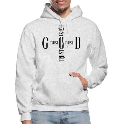 Mens Hoodie / Trust God Sweatshirt - S521545-9