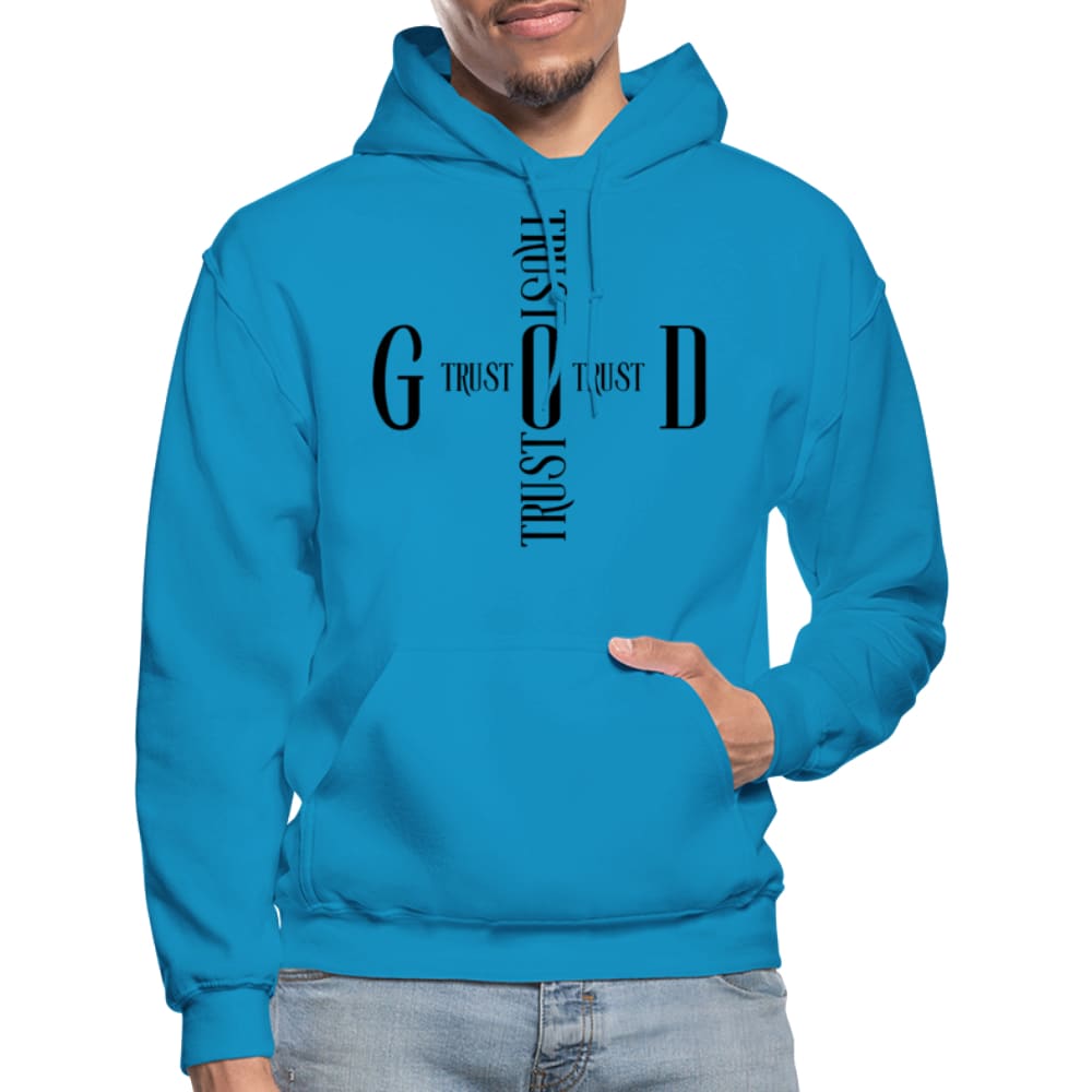 Mens Hoodie / Trust God Sweatshirt - S521545-11
