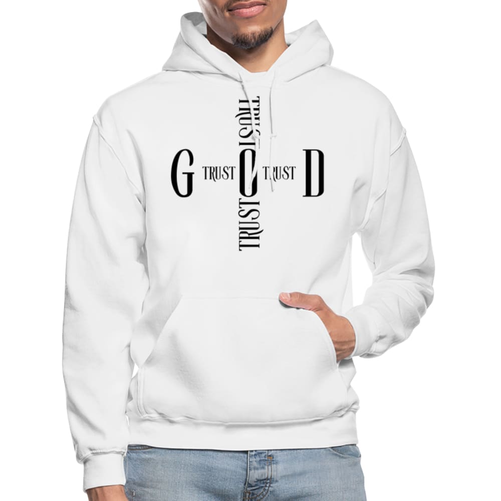Mens Hoodie / Trust God Sweatshirt - S521545-0