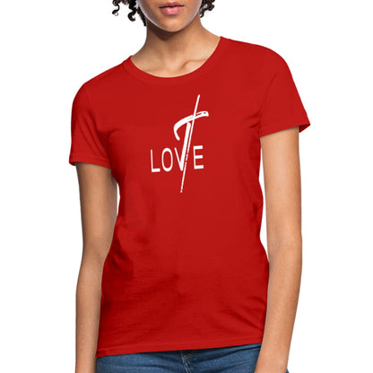 Womens T-shirt - Love Graphic Tee-0